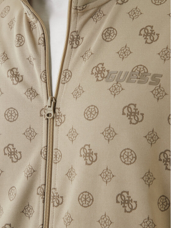 Guess Guess Džemperis Z6GQ07 K2849 Smėlio Relaxed Fit