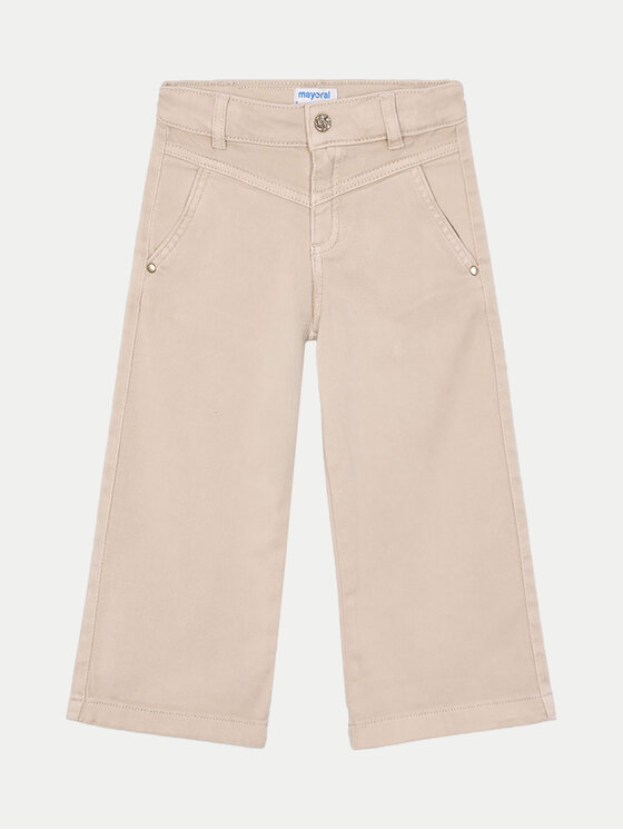 Mayoral Mayoral Jeans hlače 3555 Bež Relaxed Fit