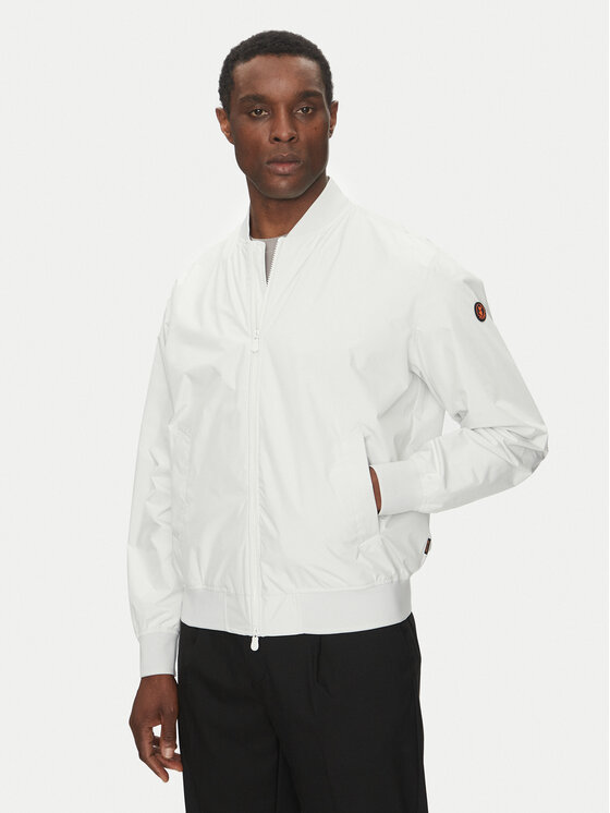 Save The Duck Save The Duck Geacă bomber D32160U WIND20 Alb Regular Fit