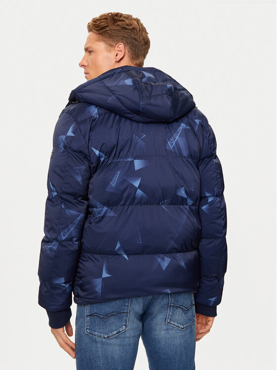 Guess Guess Winterjacke M4BL21 WGJ42 Blau Regular Fit