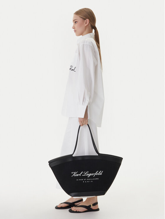 KARL LAGERFELD KARL LAGERFELD Käekott B1W46069 Must