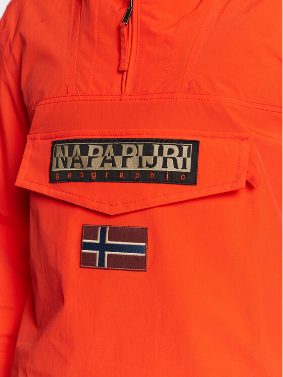 Napapijri Napapijri Anorak-jope Rainforest NP0A4G7D Oranž Regular Fit