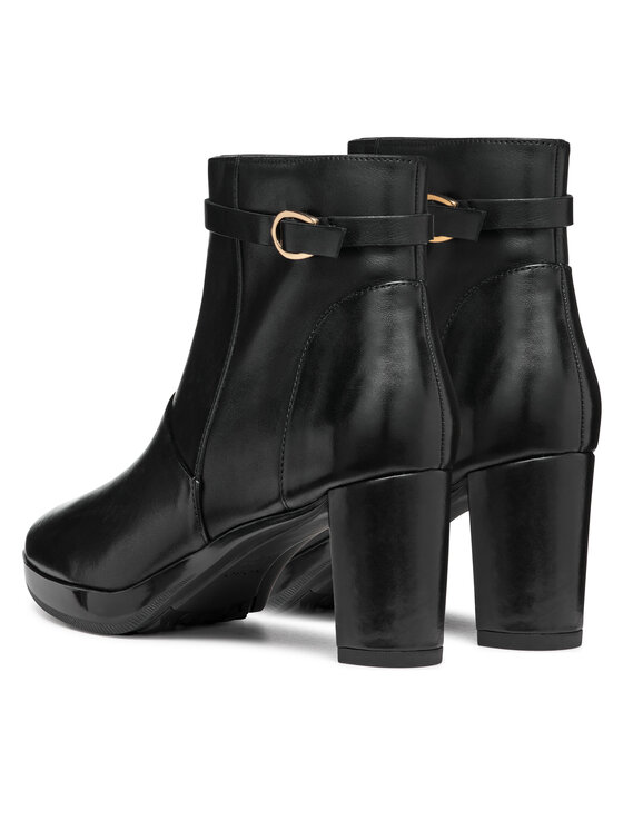 Geox Geox Škornji D Walk Pleasure 60 D46TEA 00043 C9999 Črna