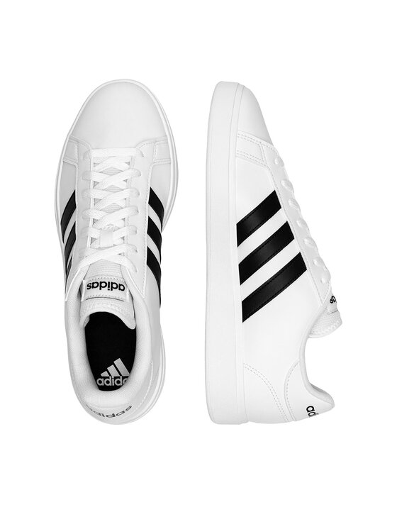 adidas adidas Sneakersy GRAND COURT BASE 2.0 GW9250 Biały