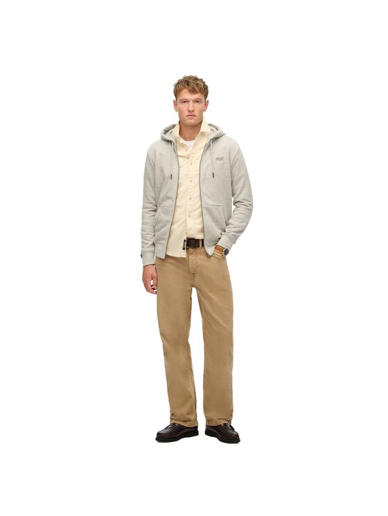 Superdry Superdry Kardigan 28028 Szary Skin Fit