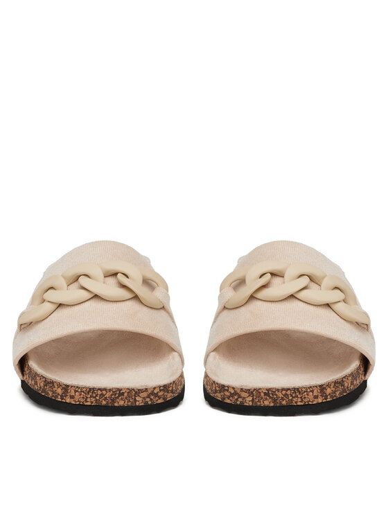 DeeZee DeeZee Pantoletten S113 Beige