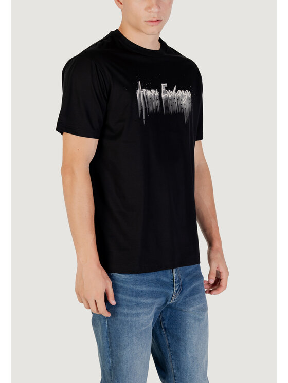 Armani Exchange Armani Exchange T-Shirt XM001462 AF10364 Schwarz Casual Fit