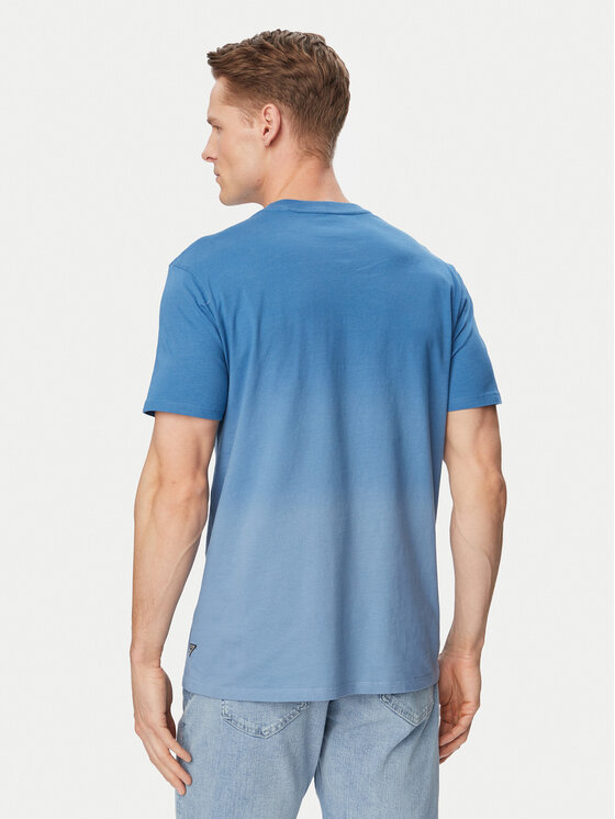 Guess Guess T-shirt M6GI29 K3258 Blu Regular Fit