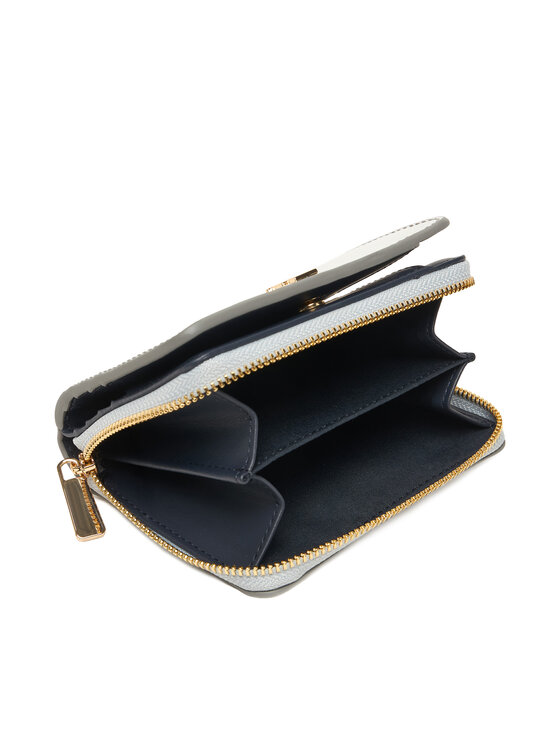 Tommy Hilfiger Tommy Hilfiger Μικρό Πορτοφόλι Γυναικείο Med Za W/Flap Met AW0AW18037 Ασημί