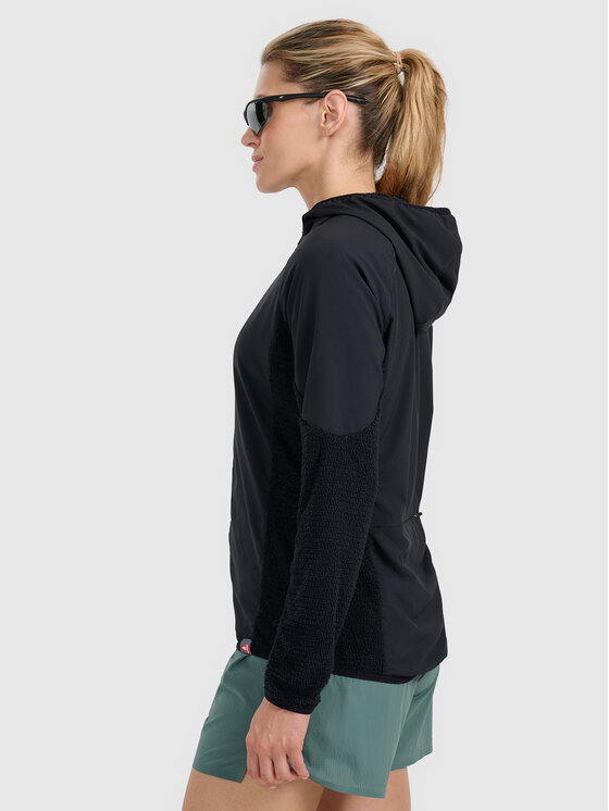 4F 4F Bluza techniczna TRAIL RUNNING Czarny Regular Fit