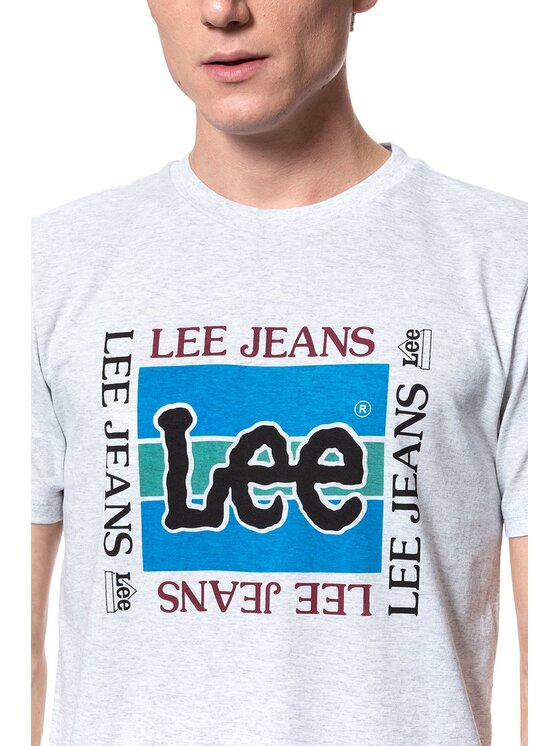 Lee Lee T-shirt ETRO LOGO TEE SHARP Grigio Regular Fit