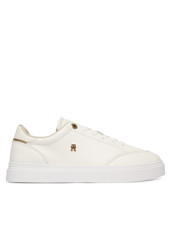 Tommy Hilfiger Tommy Hilfiger Сникърси Th Chic Cupsole FW0FW09106 Екрю
