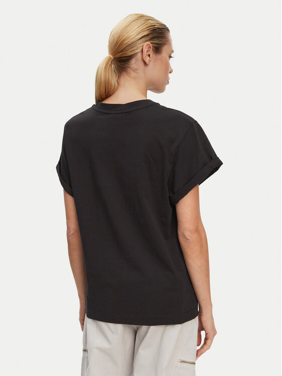 PINKO PINKO T-shirt Torcetti 104605 A2D1 Crna Regular Fit