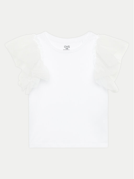 OVS OVS Komplet t-shirt i legginsy 2034890 Biały Regular Fit