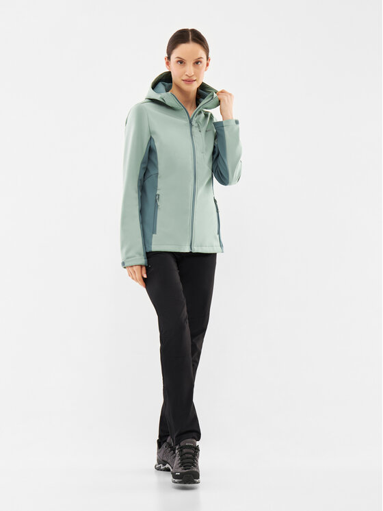 Viking Viking Kurtka outdoor Kerns Lady Zielony Regular Fit