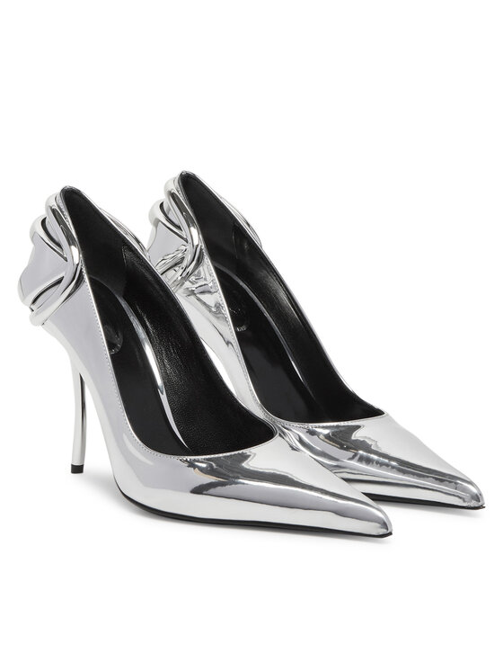 Diesel Diesel High Heels D-Ten&Half P Y03426P1660 Silberfarben