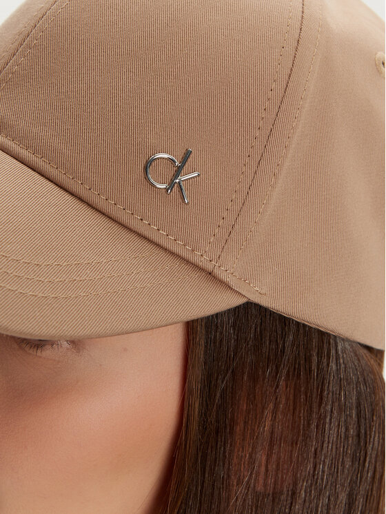 Calvin Klein Calvin Klein Kepurė su snapeliu K60K613102 Smėlio