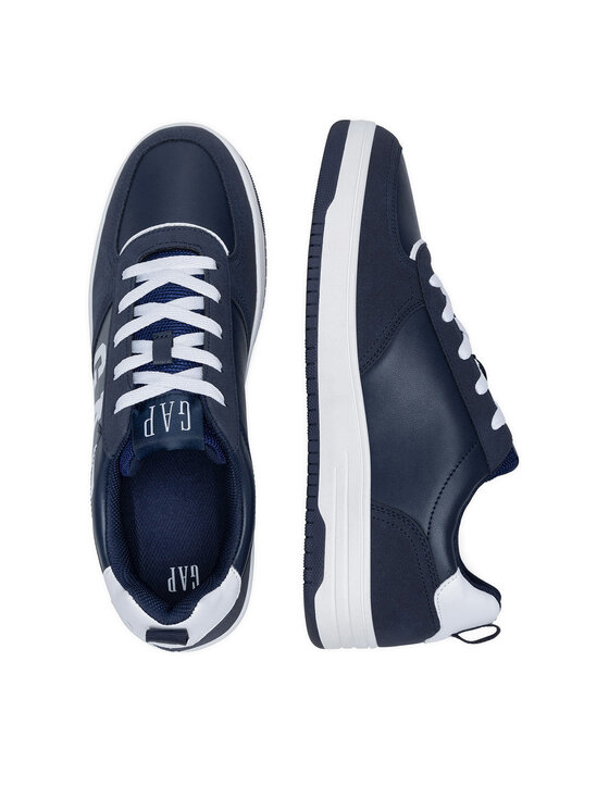 Gap Gap Sneakersy BOSTON CUP LOW M GP519041AM-NV00 Granatowy