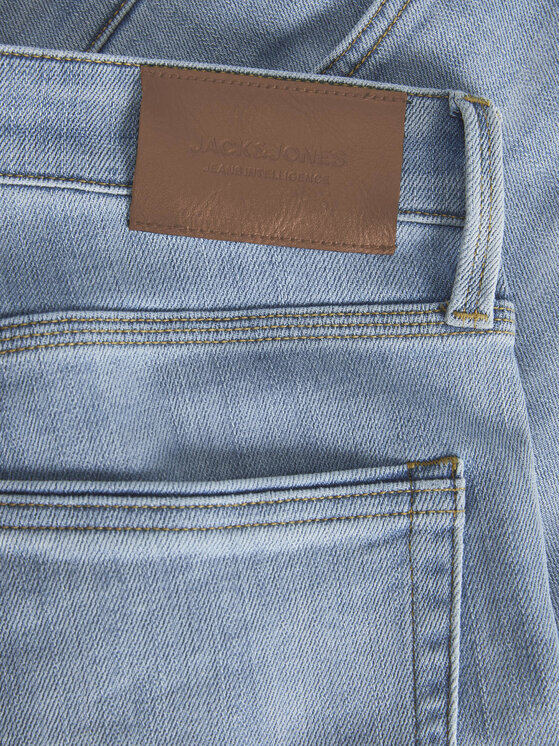 Jack&Jones Jack&Jones Jeans kratke hlače Chris 12249095 Modra Relaxed Fit