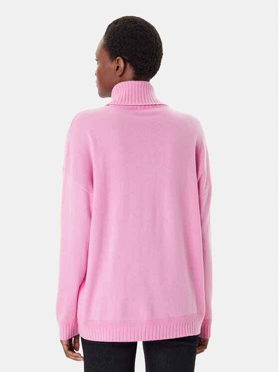 Liu Jo Sport Liu Jo Sport Rollkragenpullover TF5179 MS026 Rosa Regular Fit