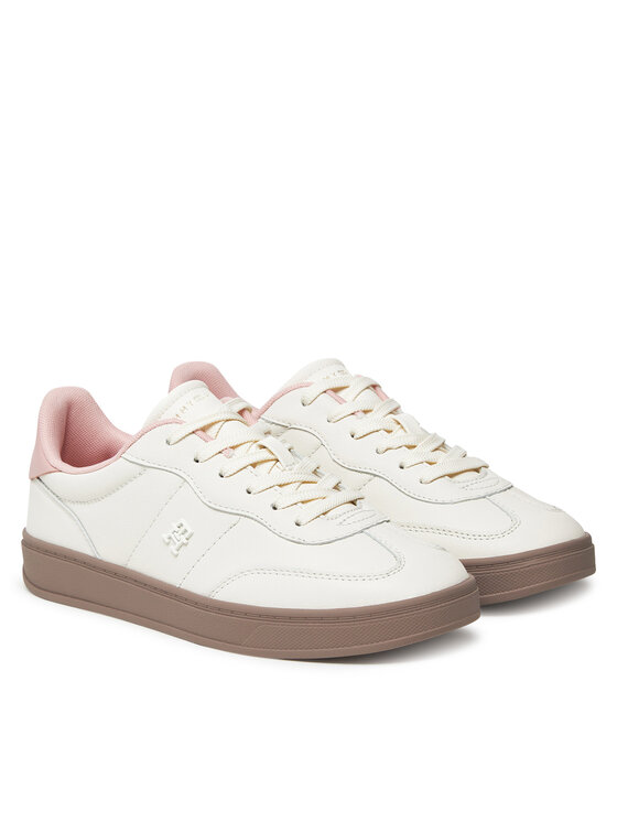 Tommy Hilfiger Tommy Hilfiger Sportcipők Th Premium Heritage Sneaker FW0FW08755 Ekru