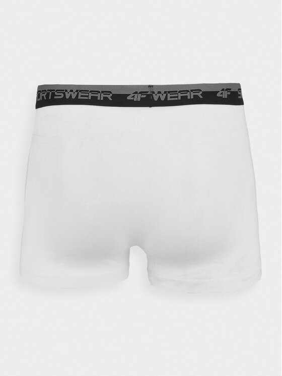 4F 4F 2er-Set Boxershorts 4FWSS24UBXSM036 Weiß