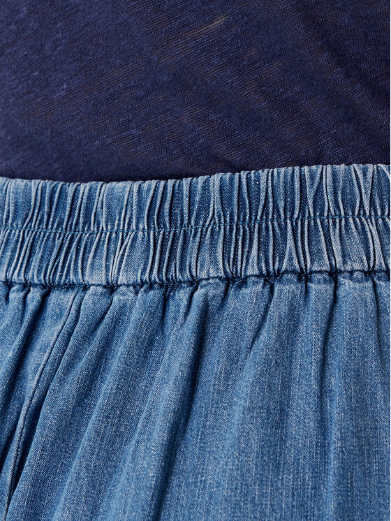 United Colors Of Benetton United Colors Of Benetton Pantaloni culotte 4KOWDF09M Albastru Relaxed Fit
