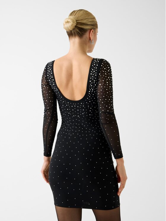 Marciano Guess Marciano Guess Kleid für den Alltag 180069 Schwarz Classic Fit