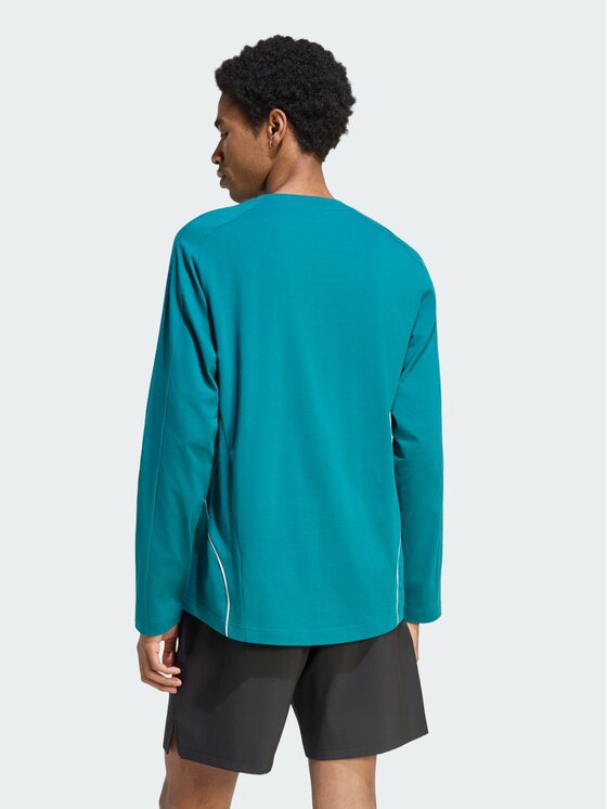 adidas adidas Koszulka techniczna 168332 Niebieski jasny Regular Fit