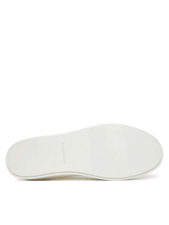 Calvin Klein Calvin Klein Снікерcи Low Top Lace Up Knit HM0HM01726 Білий