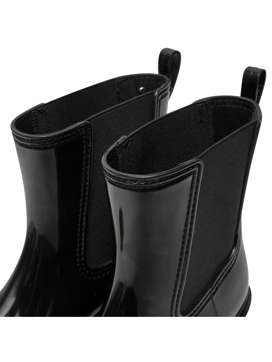Tommy Hilfiger Tommy Hilfiger Gumijasti škornji Flag Rainboot FW0FW08213 Črna