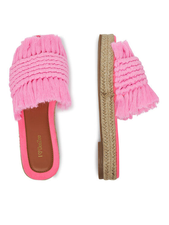 DeeZee DeeZee Espadryle S855-1 Różowy