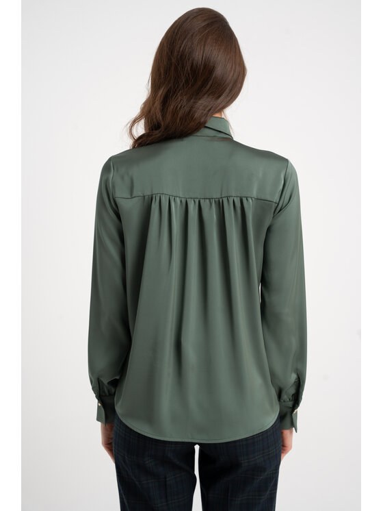 CLICK CLICK Πουκάμισο 10-6952 Πράσινο Regular Fit