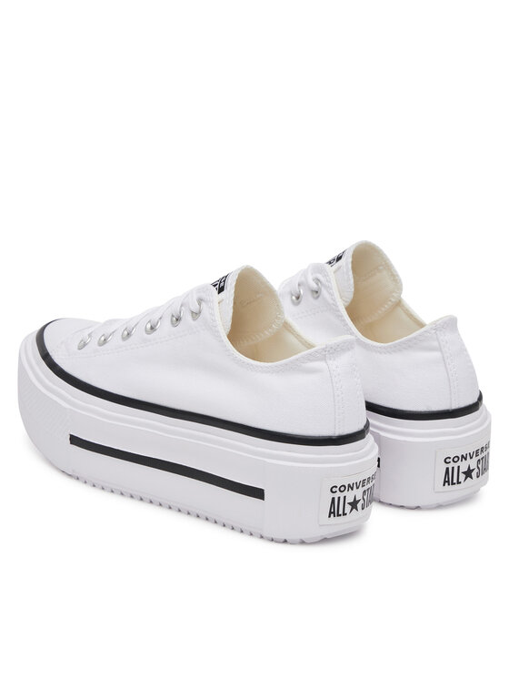 Converse Converse Teniși Chuck Taylor All Star Lift Double Stack Platform A15491C Alb