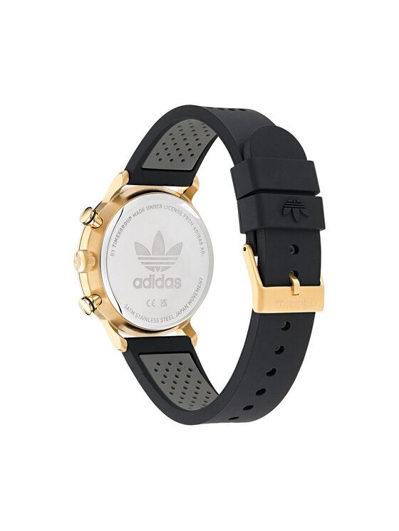 adidas adidas Часовник Originals Code One Chrono AOSY23521 Черен