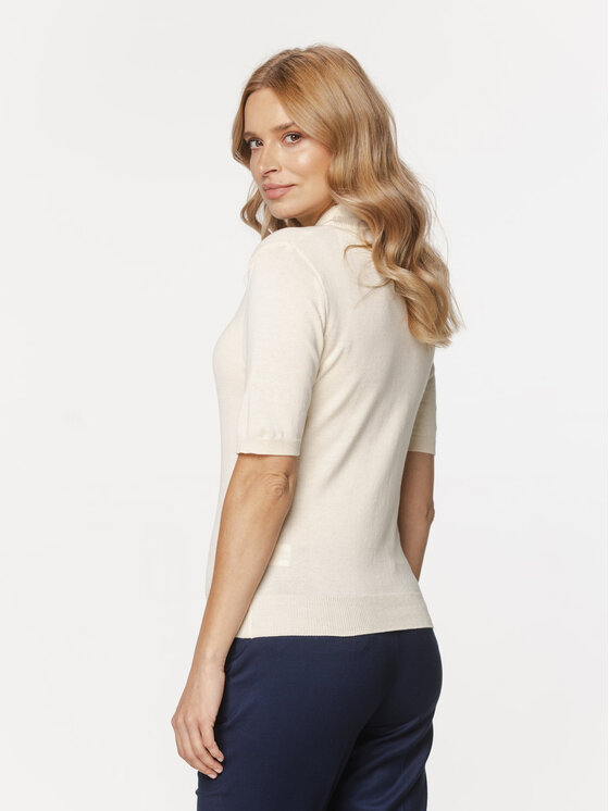 Willsoor Willsoor Sweter 88450 Écru Loose Fit