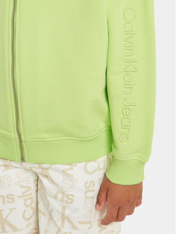 Calvin Klein Jeans Calvin Klein Jeans Μπλούζα 3D Raised IB0IB02041 Πράσινο Regular Fit
