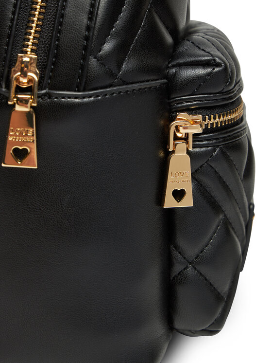 Love moschino backpack black clearance