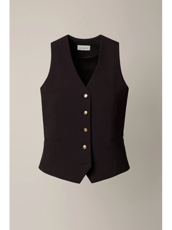 Lancerto Lancerto Kamizelka Antonella KA073126000014 Brązowy Regular Fit