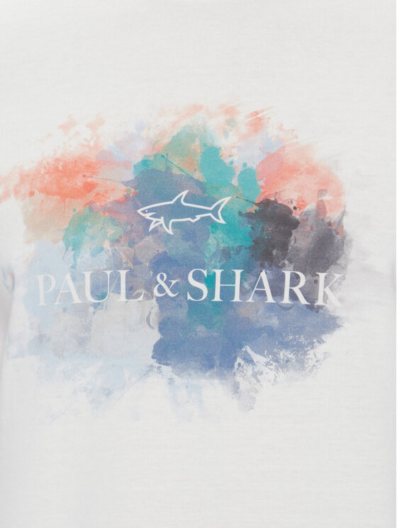 Paul&Shark Paul&Shark Tričko 25411095 Biela Regular Fit