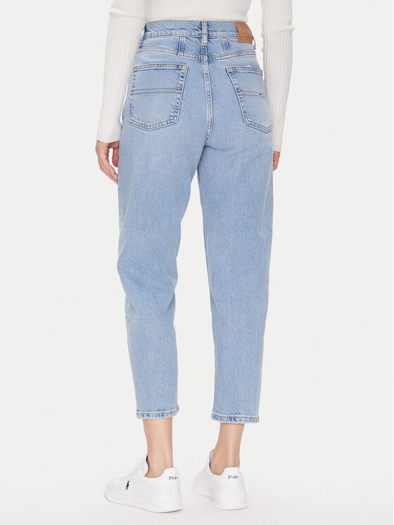 Tommy Jeans Tommy Jeans Traperice Mom Jean Uh Tpr Bi0112 Co DW0DW20041 Plava Regular Fit
