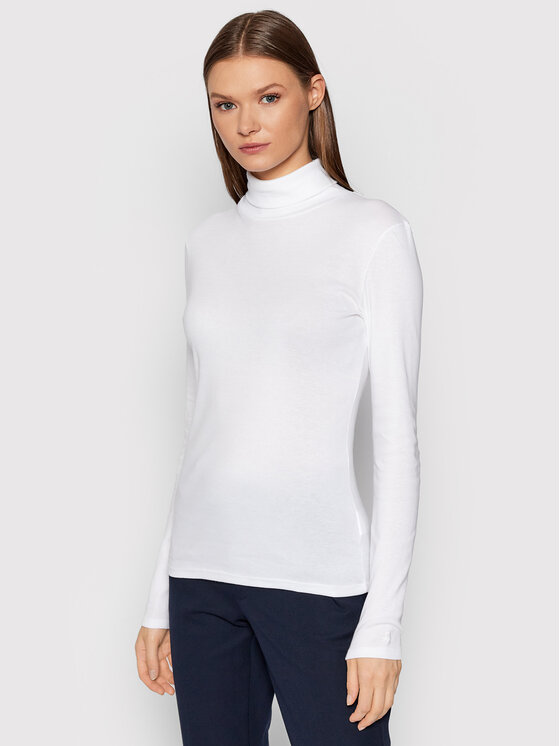 United Colors Of Benetton United Colors Of Benetton Dolcevita 3GA2E2224 Bianco Slim Fit