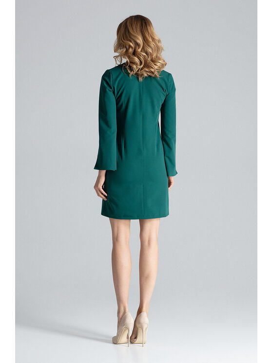 FIGL FIGL Vestito da giorno M550 Verde Regular Fit