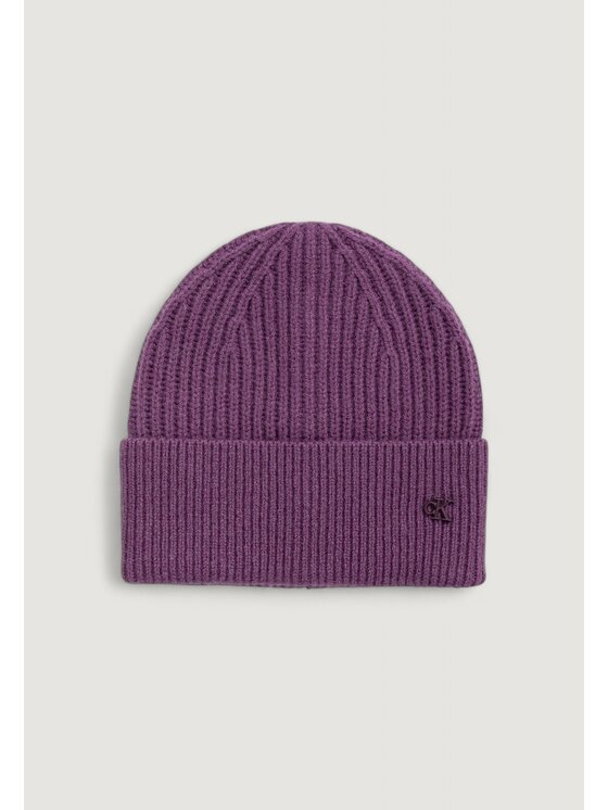 Calvin Klein Calvin Klein Berretto CK METAL WOOL BEANIE Viola