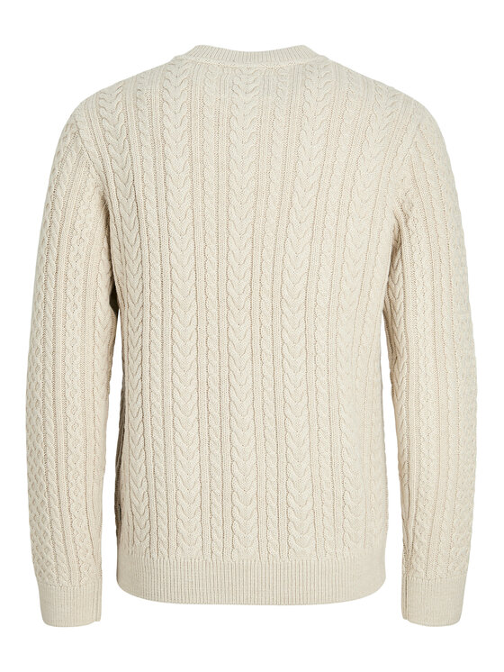 Jack&Jones Jack&Jones Džemper Blusean 12283486 Bež Regular Fit