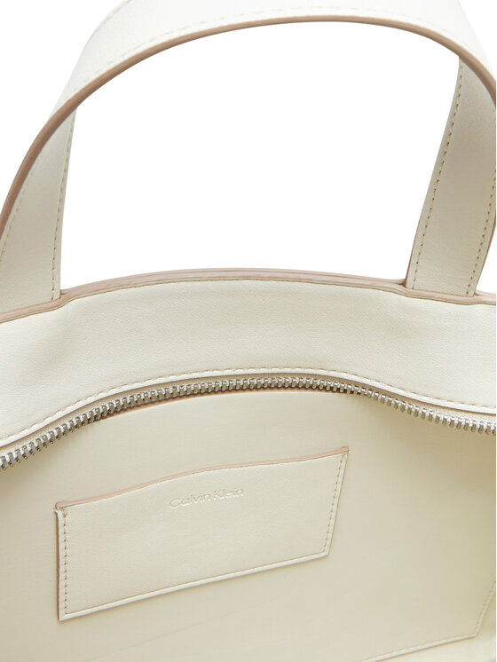 Calvin Klein Jeans Calvin Klein Jeans Τσάντα Sculpted Mini Ew Tote LV04K3111G Λευκό