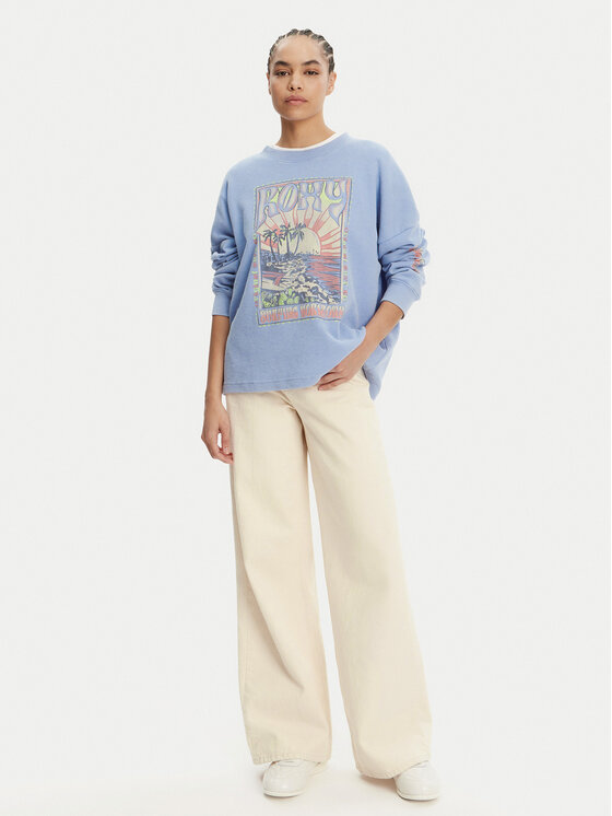 Roxy Roxy Jopa ERJKT04276 Modra Relaxed Fit