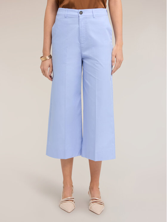 Motivi Motivi Pantaloni di tessuto P00NQ004572N004 Turchese Cropp Fit
