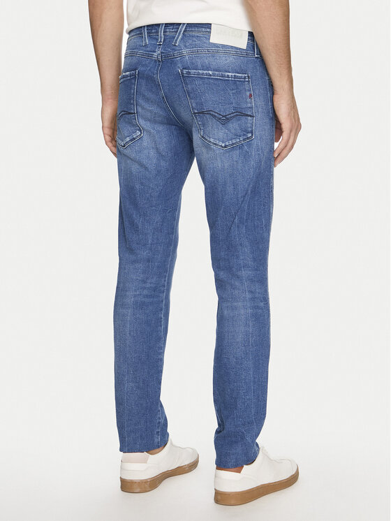 REPLAY Replay Дънки M914N .000.511 758 Син Slim Fit