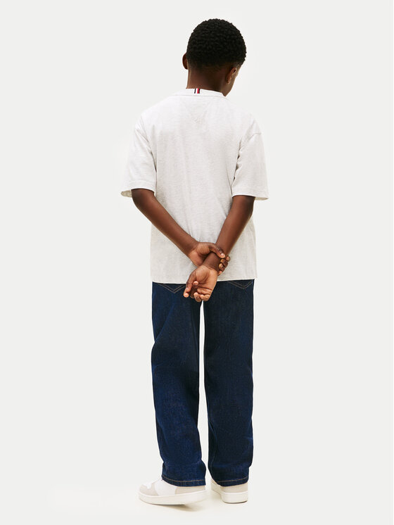 Tommy Hilfiger Tommy Hilfiger T-Shirt Essential Archive KB0KB09646 Grau Regular Fit